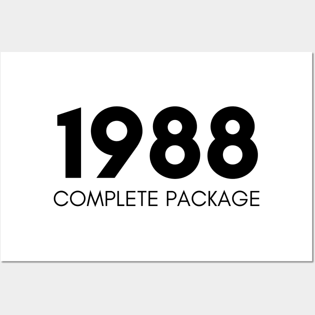 1988 Complete Package Wall Art by NICHE&NICHE